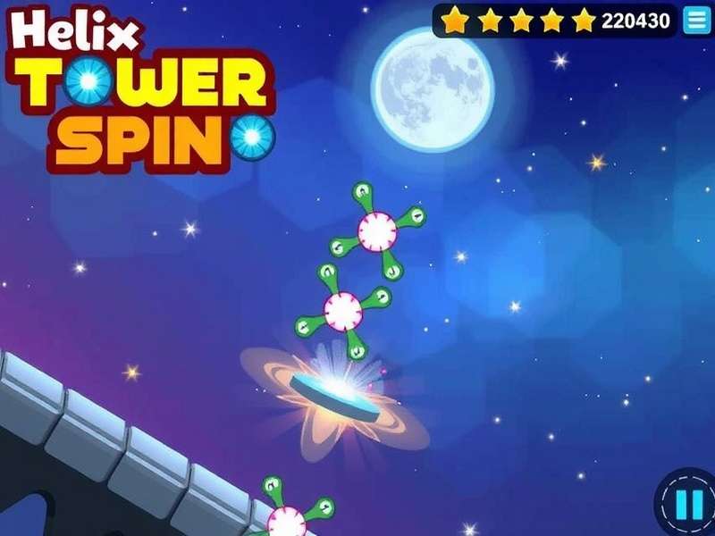 Helix Tower Desi Spin Gameplay Screenshot